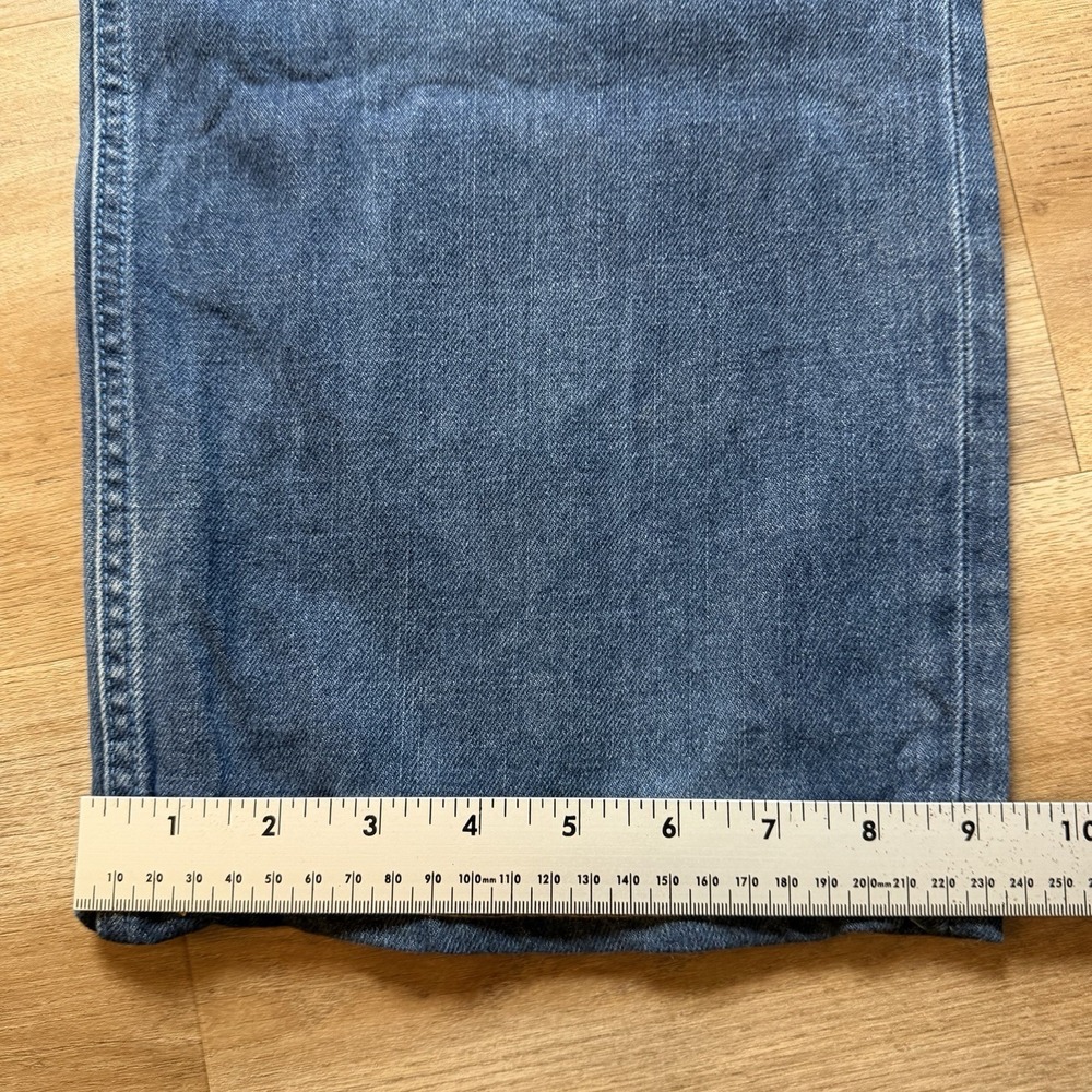 Diesel Jeeves Jeans Men 38x32 Blue Relaxed Straight Baggy Fit Hip Hop Italy Y2K - Picture 13 of 14